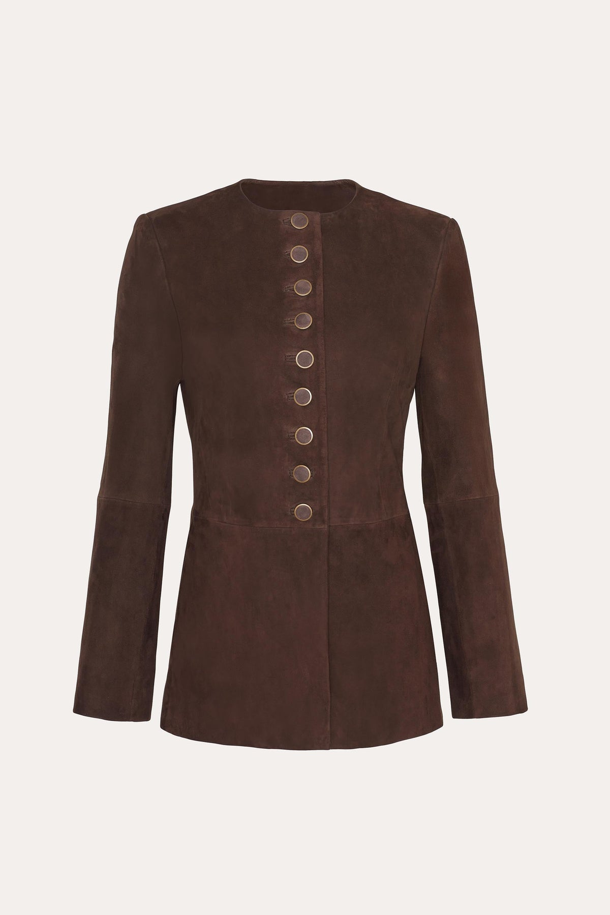 Elie Tahari Anouk Tailored Suede Jacket