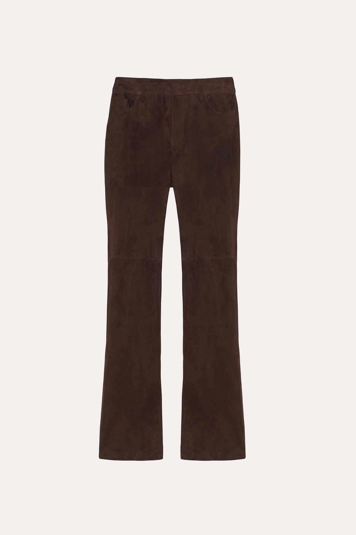 Elie Tahari Anouk Suede Flared Pants