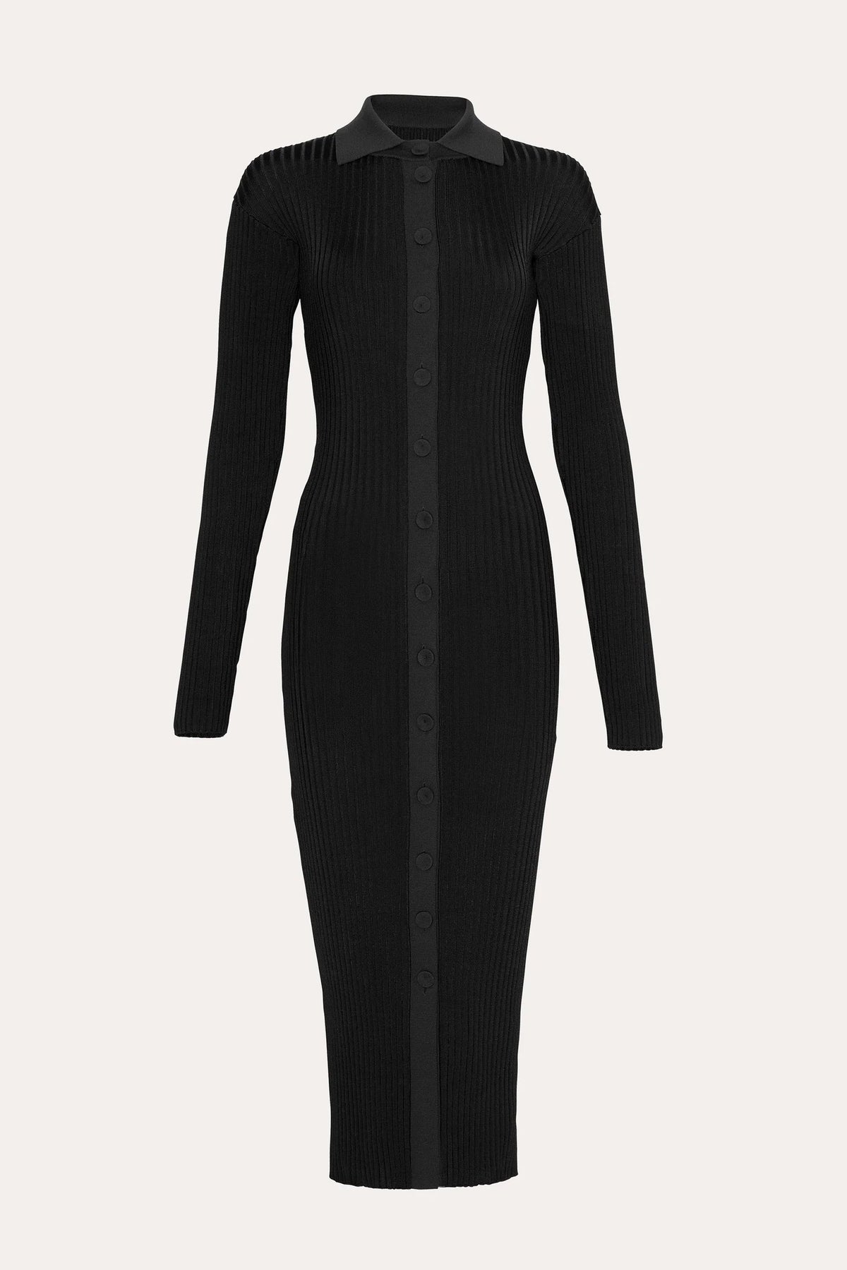 Elie Tahari Roxanne Ribbed Duster Dress