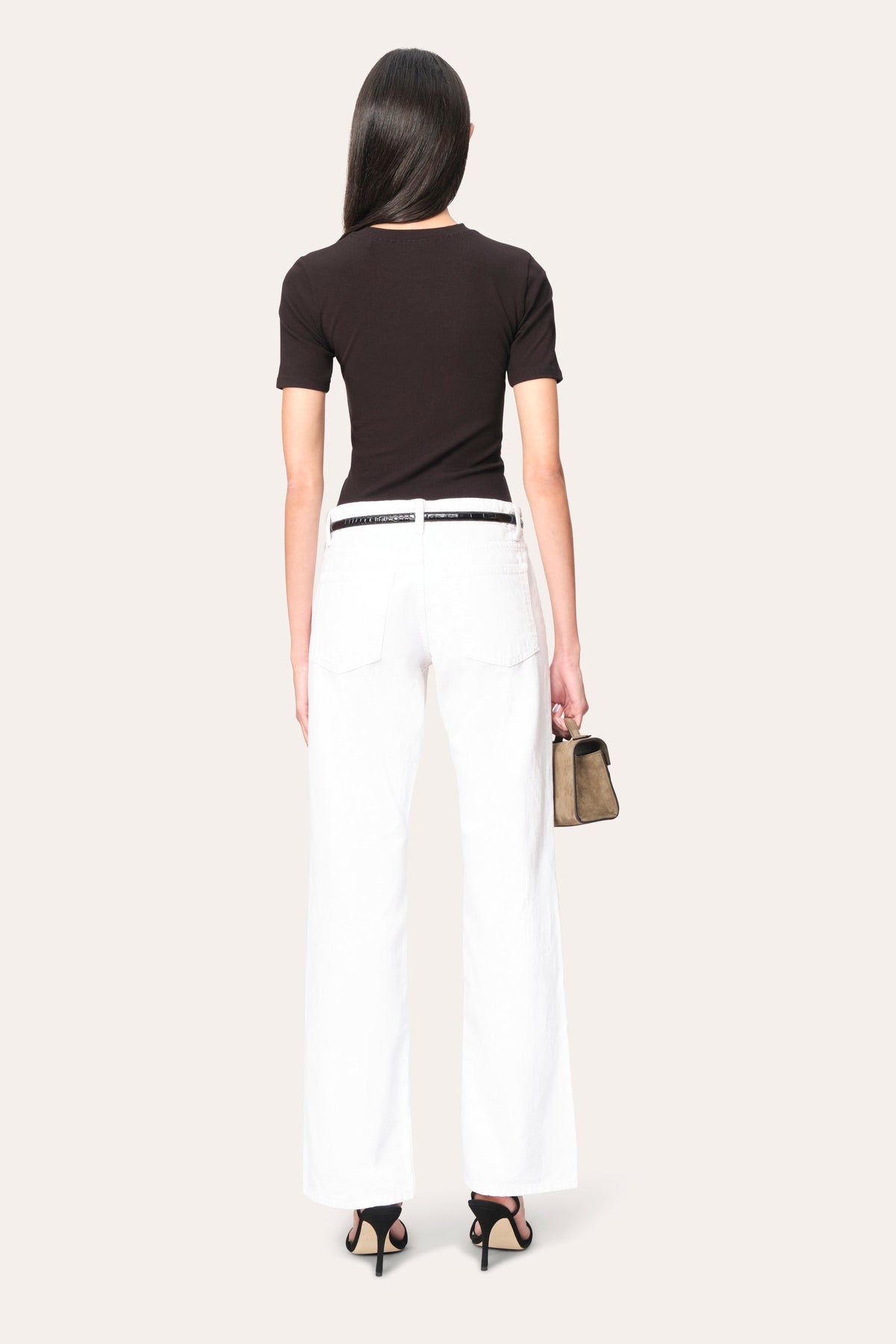 Elie Tahari Classic Rib Tee