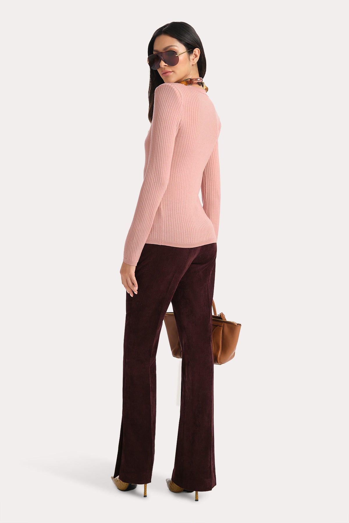 Elie Tahari Catalina Italian Corduroy Pants