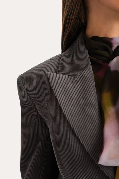 Elie Tahari Catalina Italian Corduroy Jacket