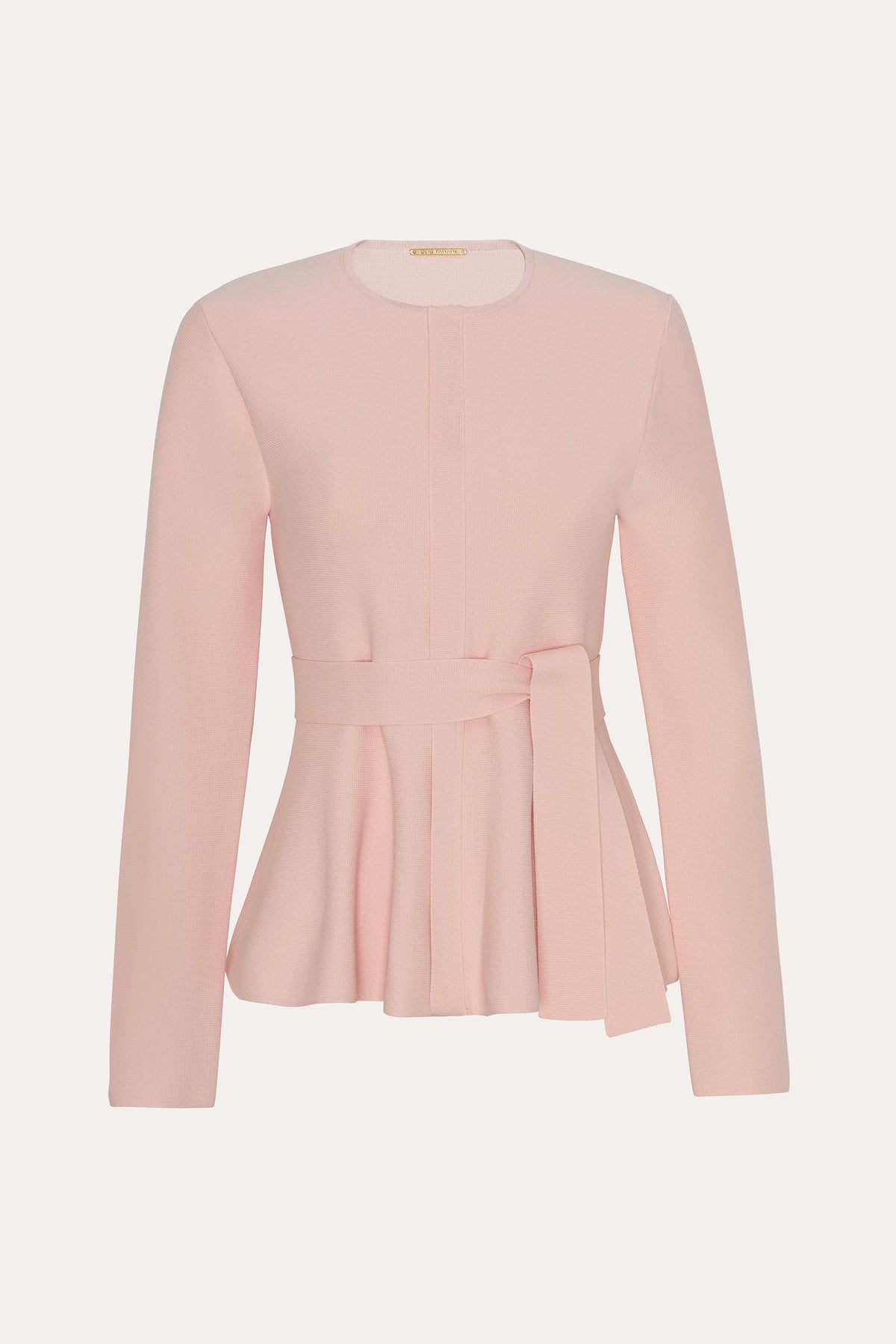 Elie Tahari Blair Milano Sculpt Peplum Top