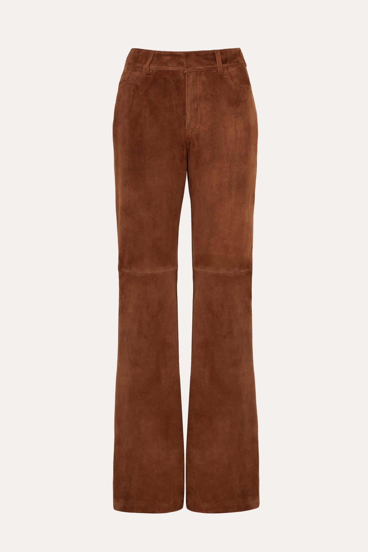Elie Tahari Anouk Suede Flared Pants