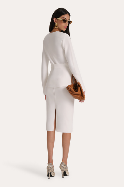Elie Tahari Skylar Milano Pencil Skirt
