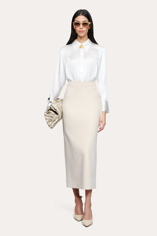 Elie Tahari Cleo Column Skirt