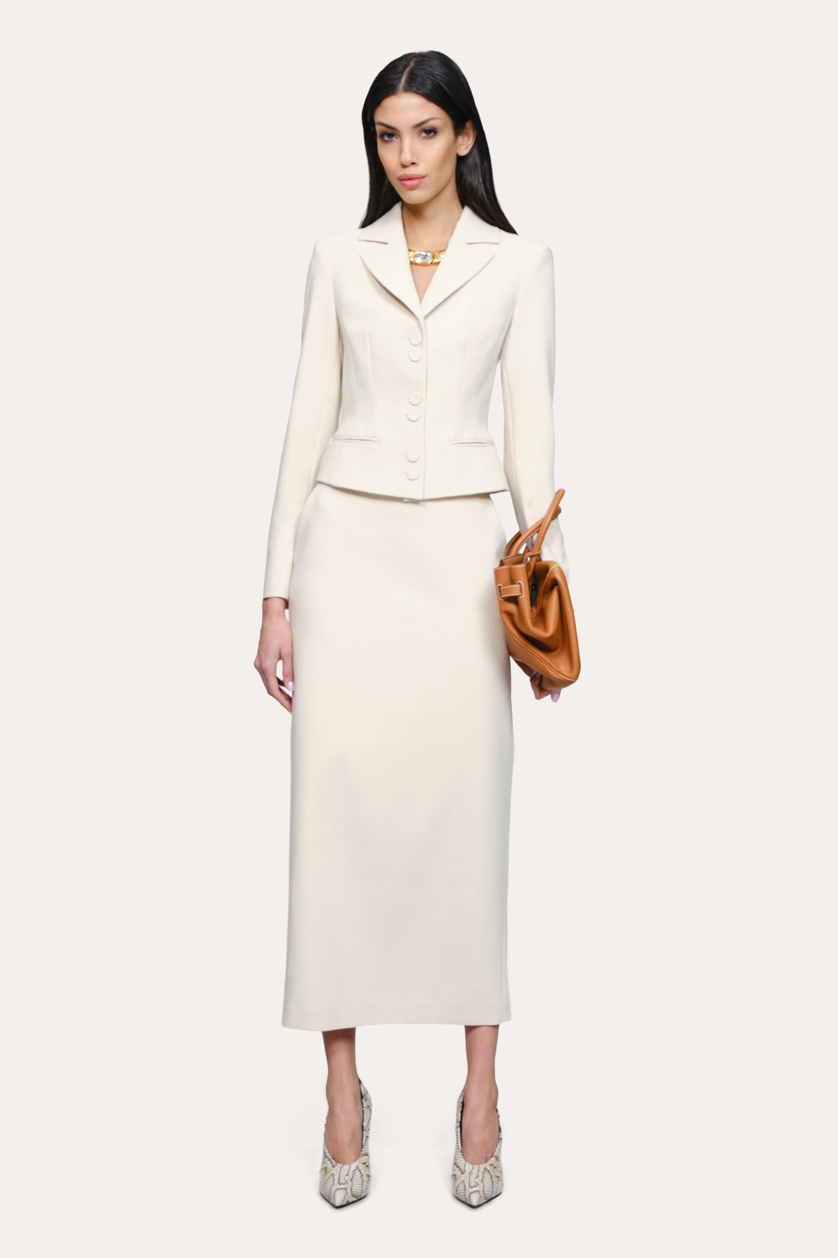 Elie Tahari Cleo Column Skirt