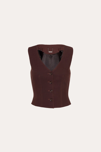 Elie Tahari Zoë Fiamatto Vest
