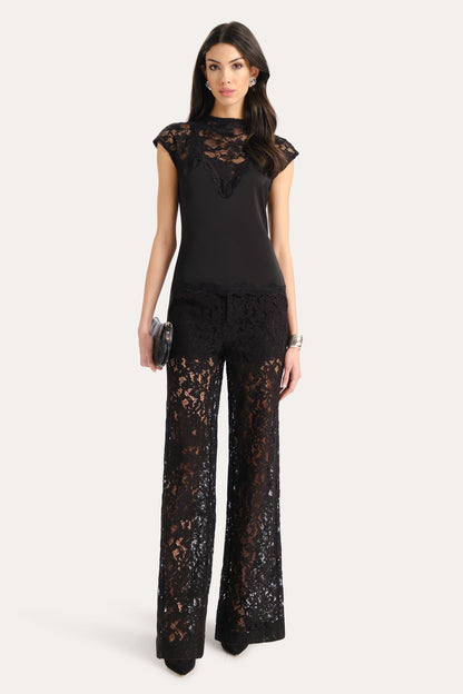 Elie Tahari Fleur Lace Pant