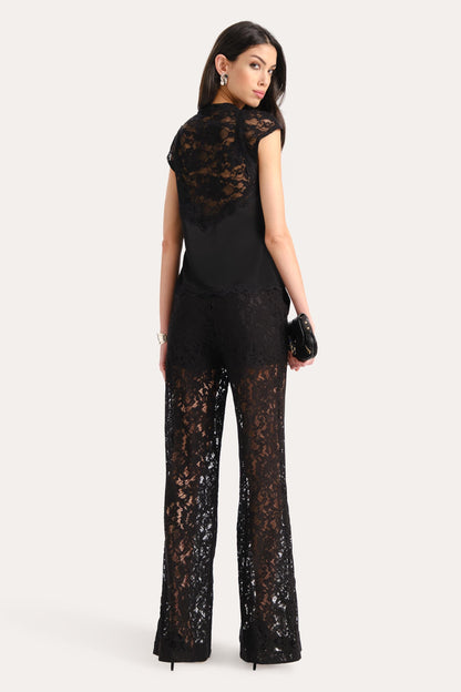 Elie Tahari Fleur Lace Pant