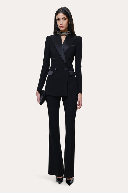 Elie Tahari Roxy Japanese Crepe Tuxedo Jacket