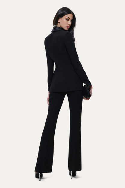 Elie Tahari Roxy Japanese Crepe Tuxedo Jacket
