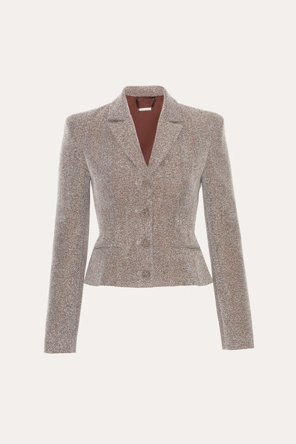 Elie Tahari Pamela Bouclé Tailored Blazer