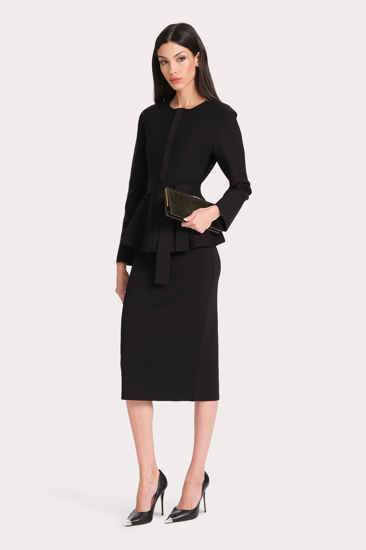 Elie Tahari Skylar Milano Pencil Skirt