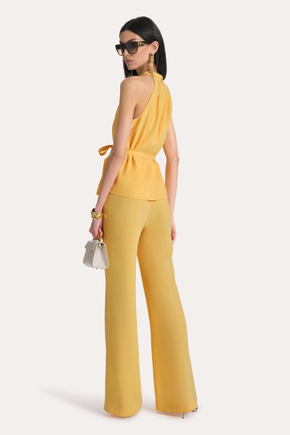 Elie Tahari Olivia Fluid Crepe Slim Pant