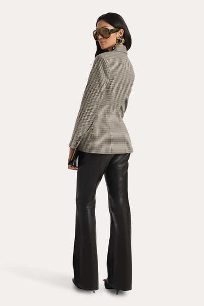 Elie Tahari Lena Italian Plaid Jacket