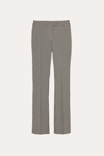 Elie Tahari Lola Italian Plaid Mini Belt Pants