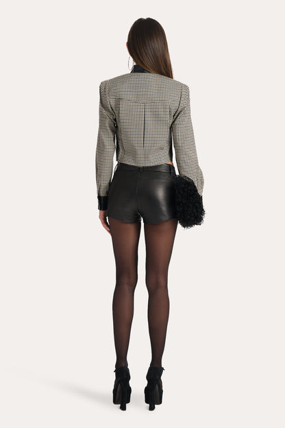 Elie Tahari Leone Italian Plaid Jacket