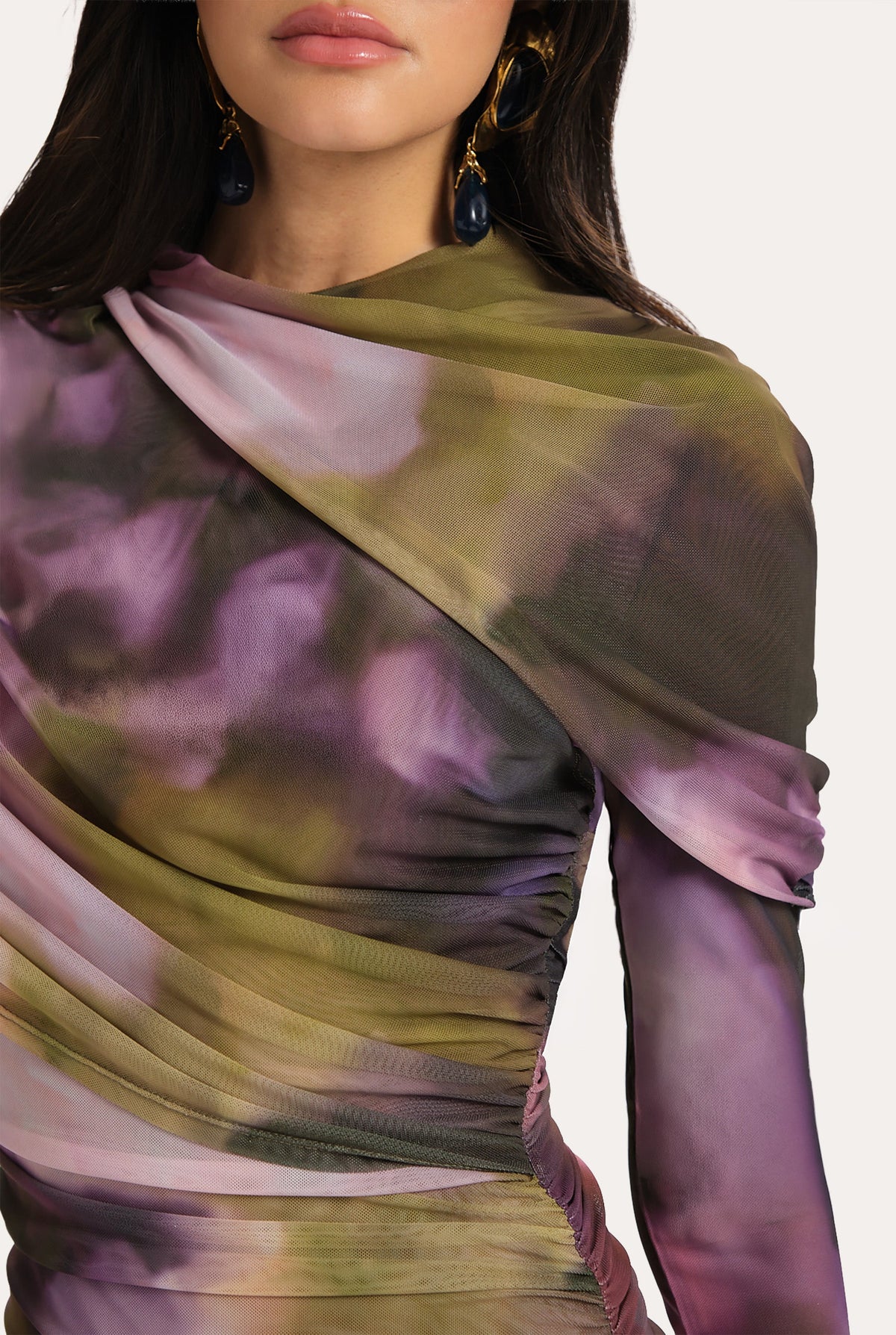 Elie Tahari Yael Ruched Dress