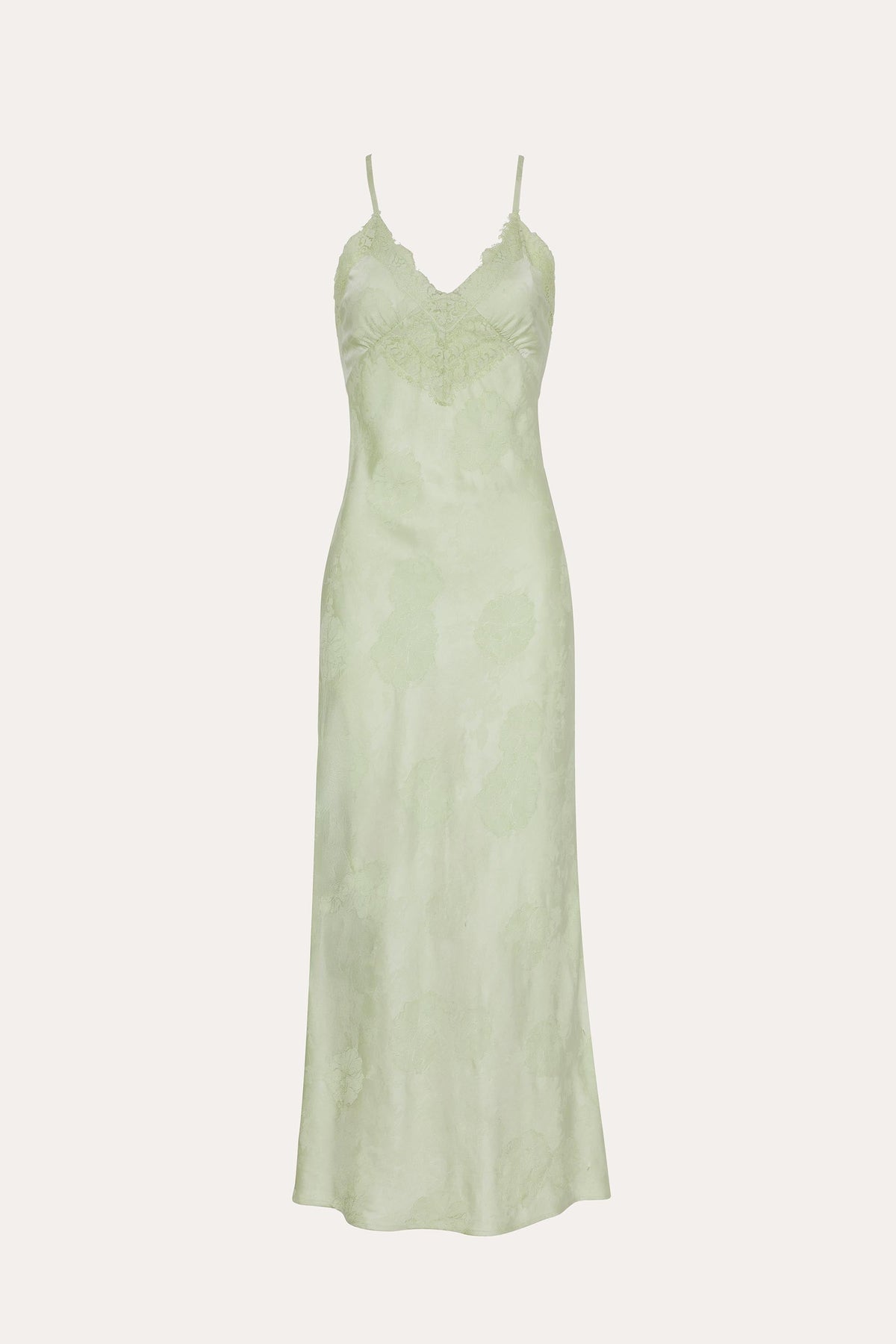 Elie Tahari Savannah Lace-Trim Satin Jacquard Dress