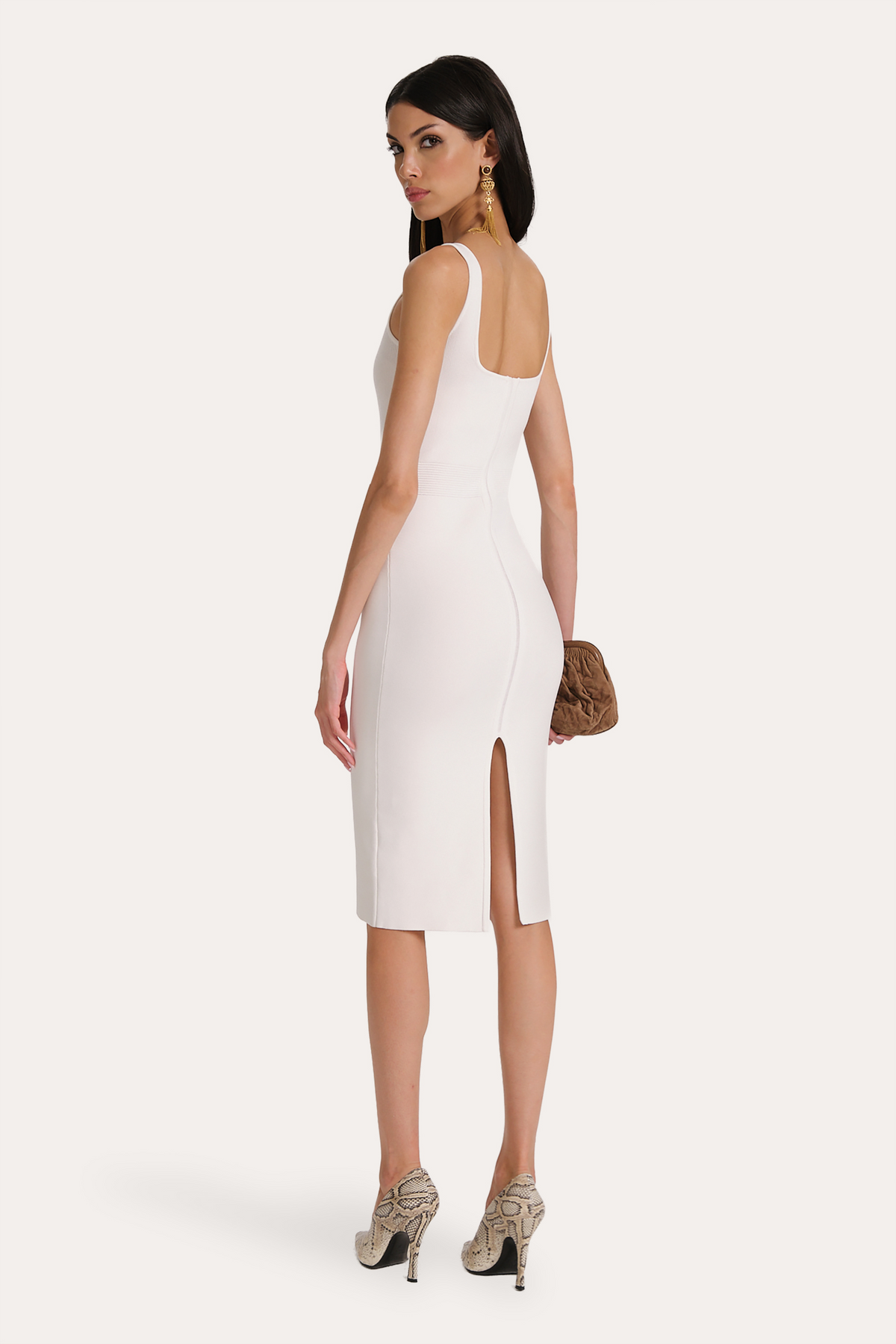Elie Tahari Mila Milano Sculpt Dress