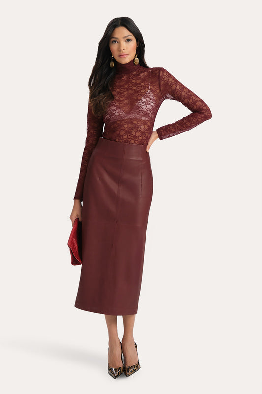 Elie Tahari Annabelle Rebrodé Lace Bodysuit