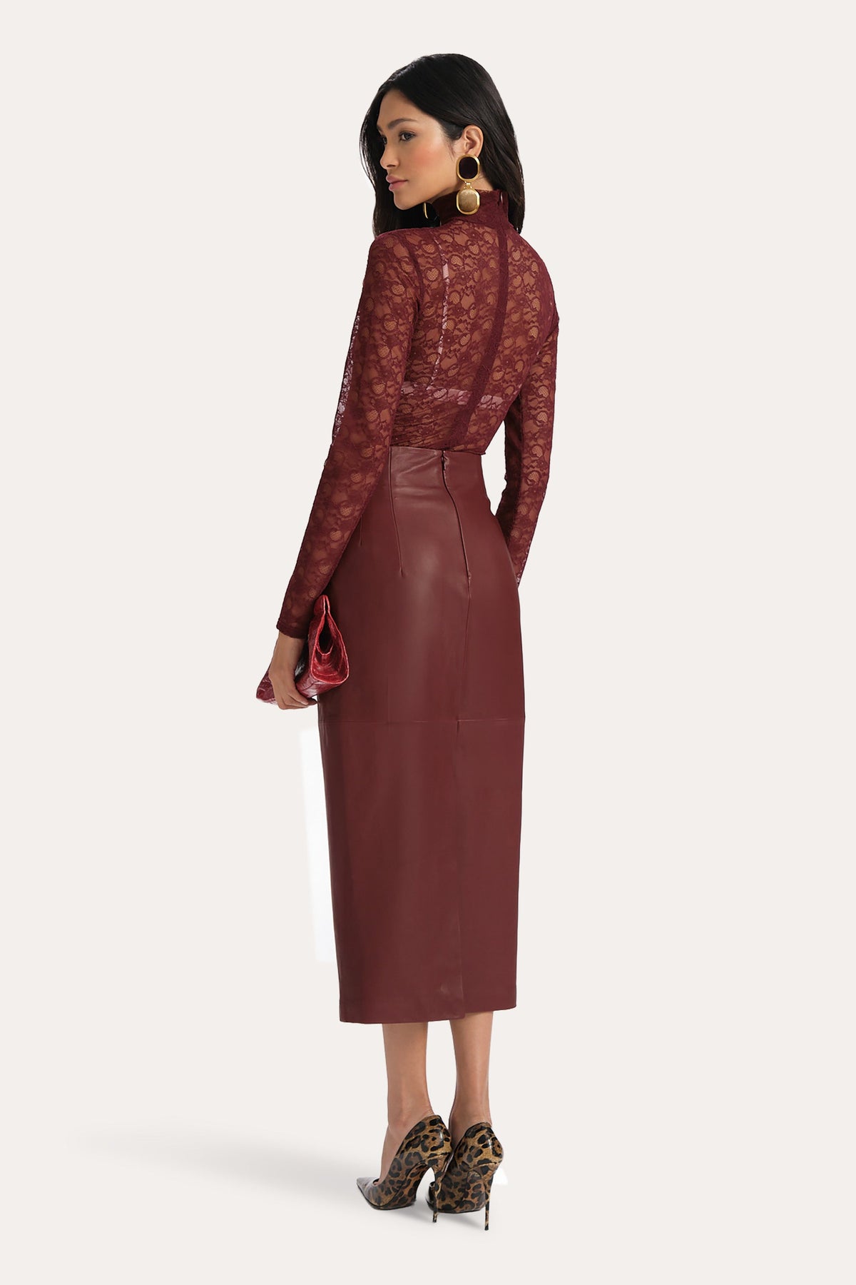 Elie Tahari Annabelle Rebrodé Lace Bodysuit