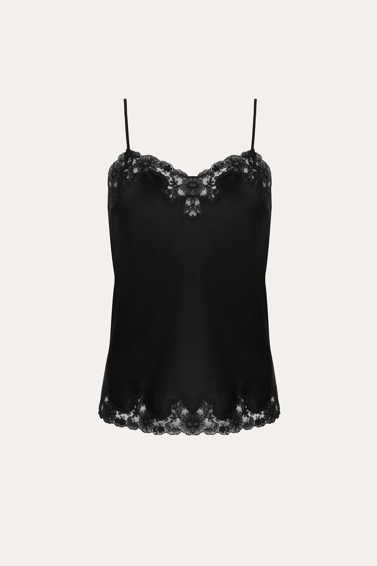 Elie Tahari Dani Silk Lace Cami