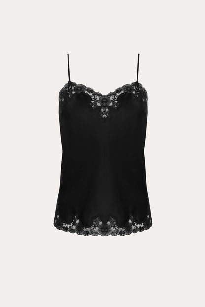 Elie Tahari Dani Silk Lace Cami