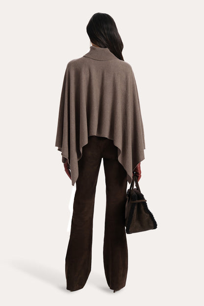 Elie Tahari Kennedy Cashmere Poncho