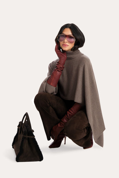Elie Tahari Kennedy Cashmere Poncho
