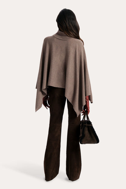 Elie Tahari Kennedy Cashmere Poncho