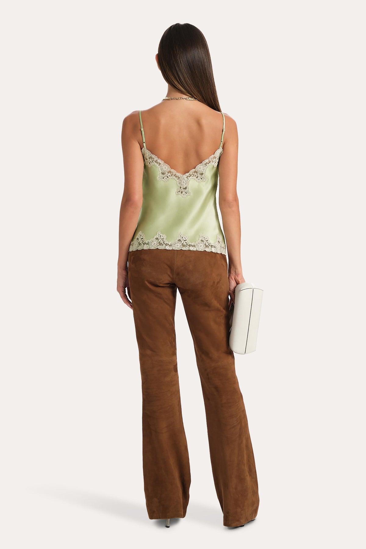 Elie Tahari Dani Silk Lace Cami