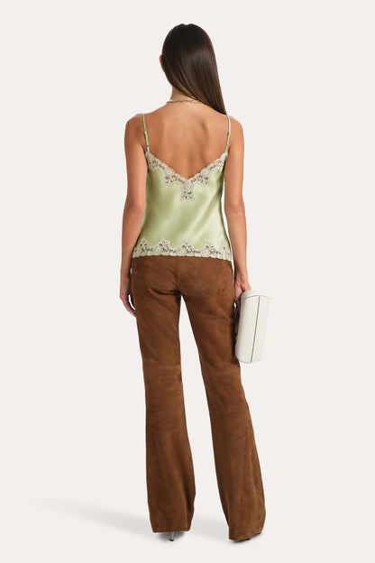 Elie Tahari Dani Silk Lace Cami