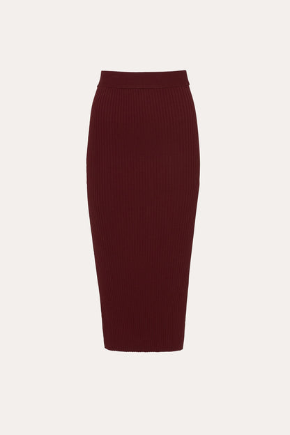 Elie Tahari Frankie Rib Sweater Skirt