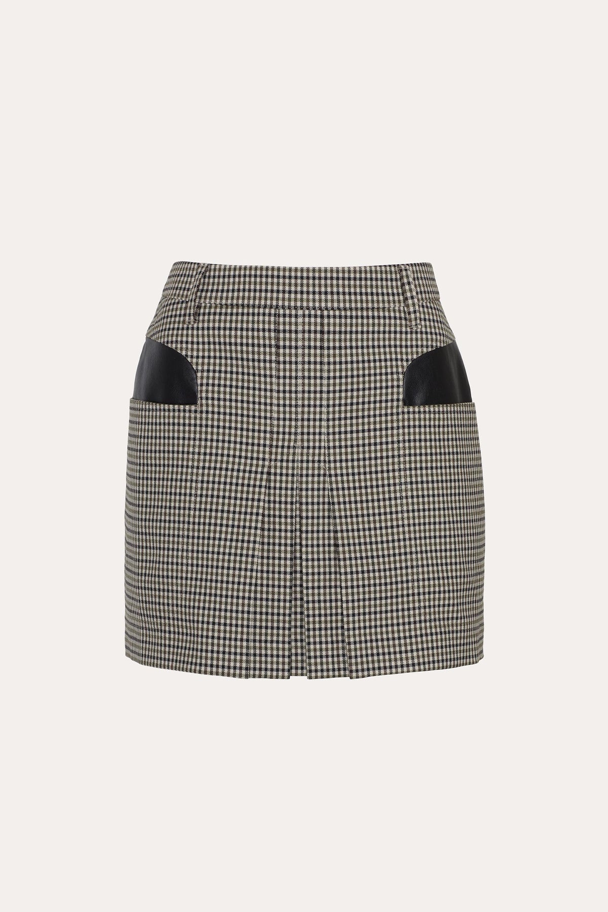 Elie Tahari Louisa Italian Plaid Mini Skirt