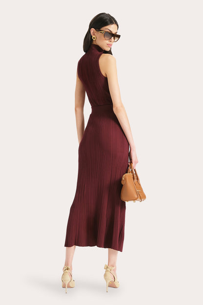 Elie Tahari Azura Ribbed Trumpet Skirt
