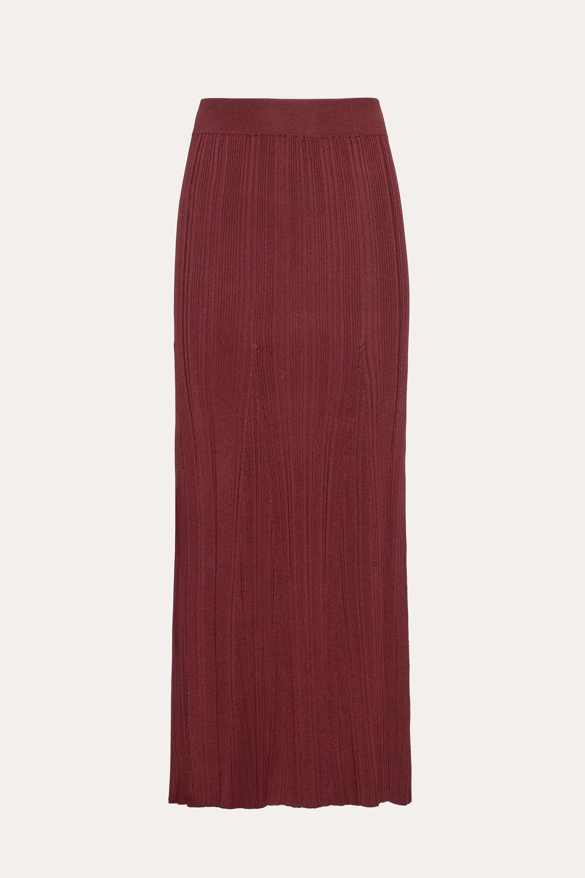 Elie Tahari Azura Ribbed Trumpet Skirt