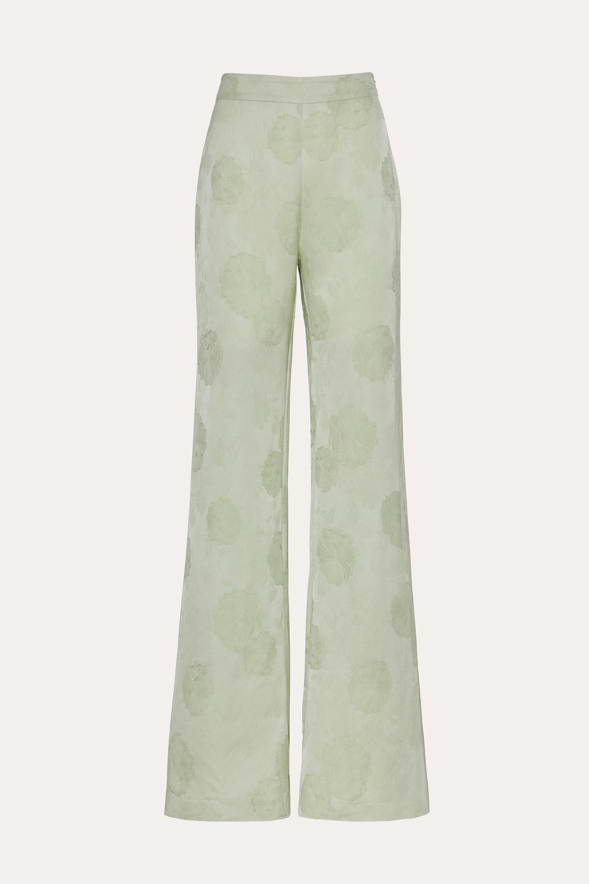 Elie Tahari Savannah Satin Jacquard Pants