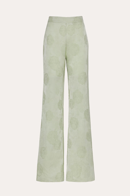 Elie Tahari Savannah Satin Jacquard Pants