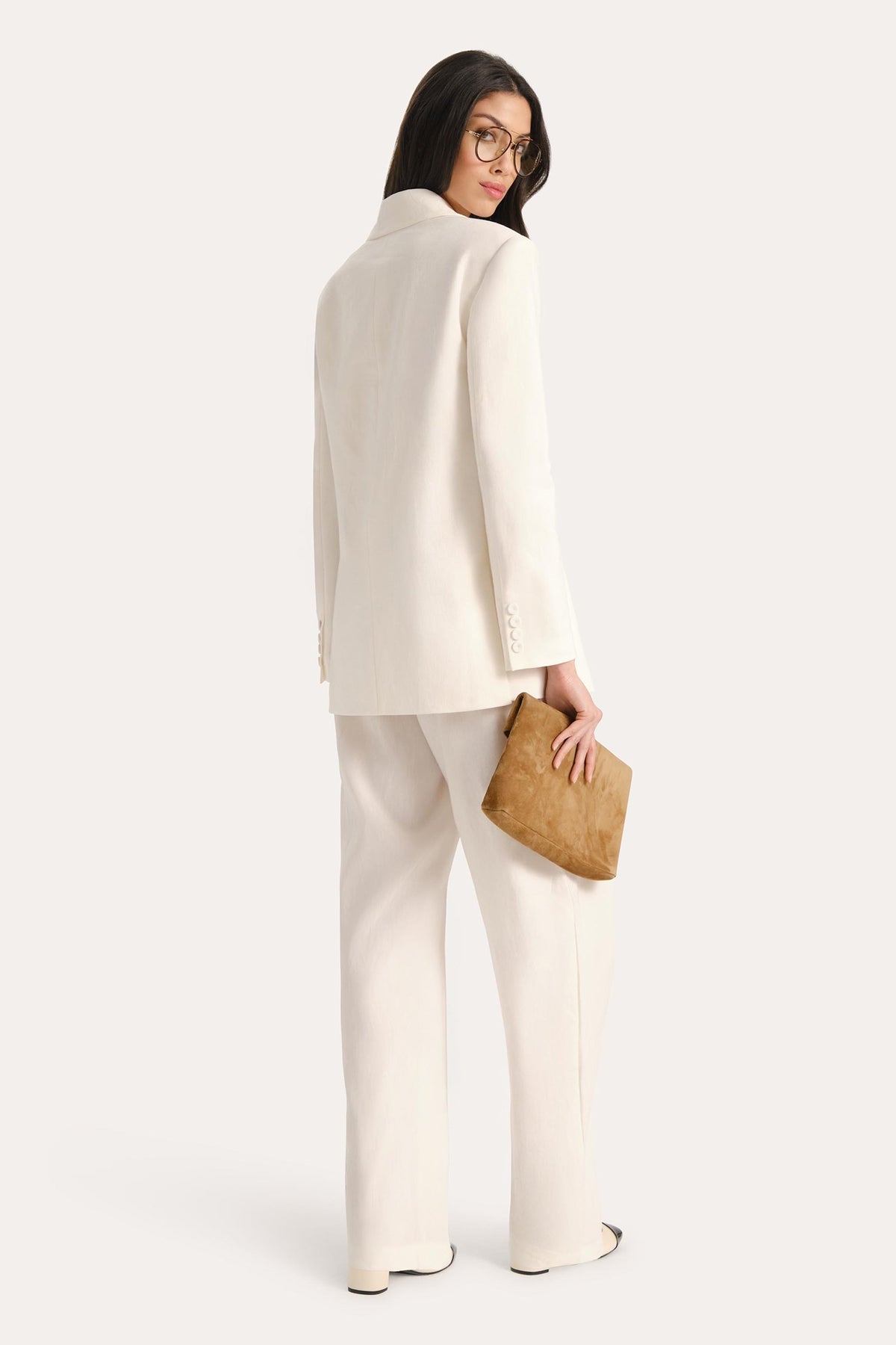 Elie Tahari Naomi Linen Balloon Pants