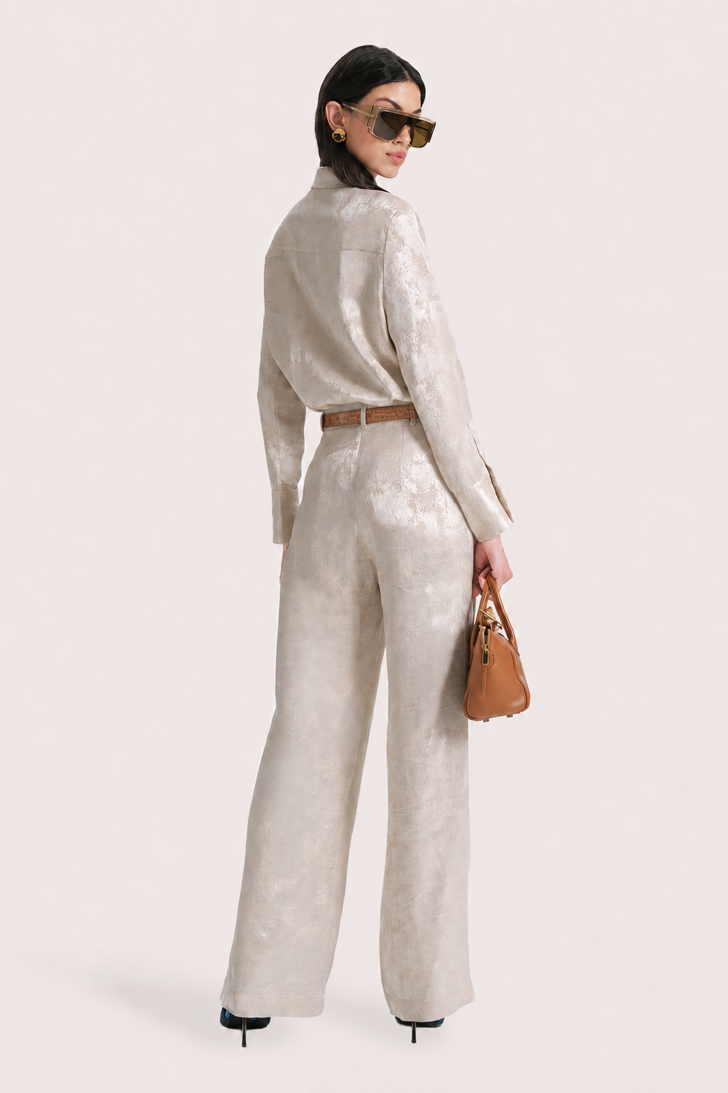 Elie Tahari Terra Jacquard Trousers