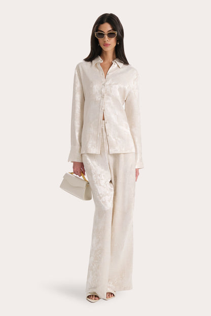 Elie Tahari Terra Jacquard Trousers