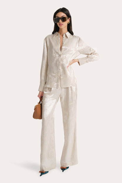 Elie Tahari Terra Jacquard Trousers