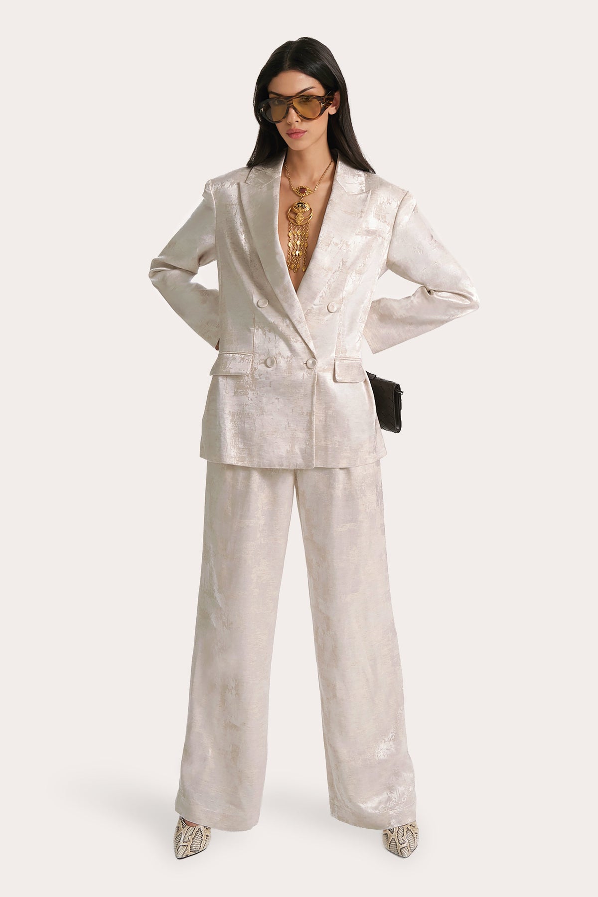 Elie Tahari Terra Jacquard Blazer