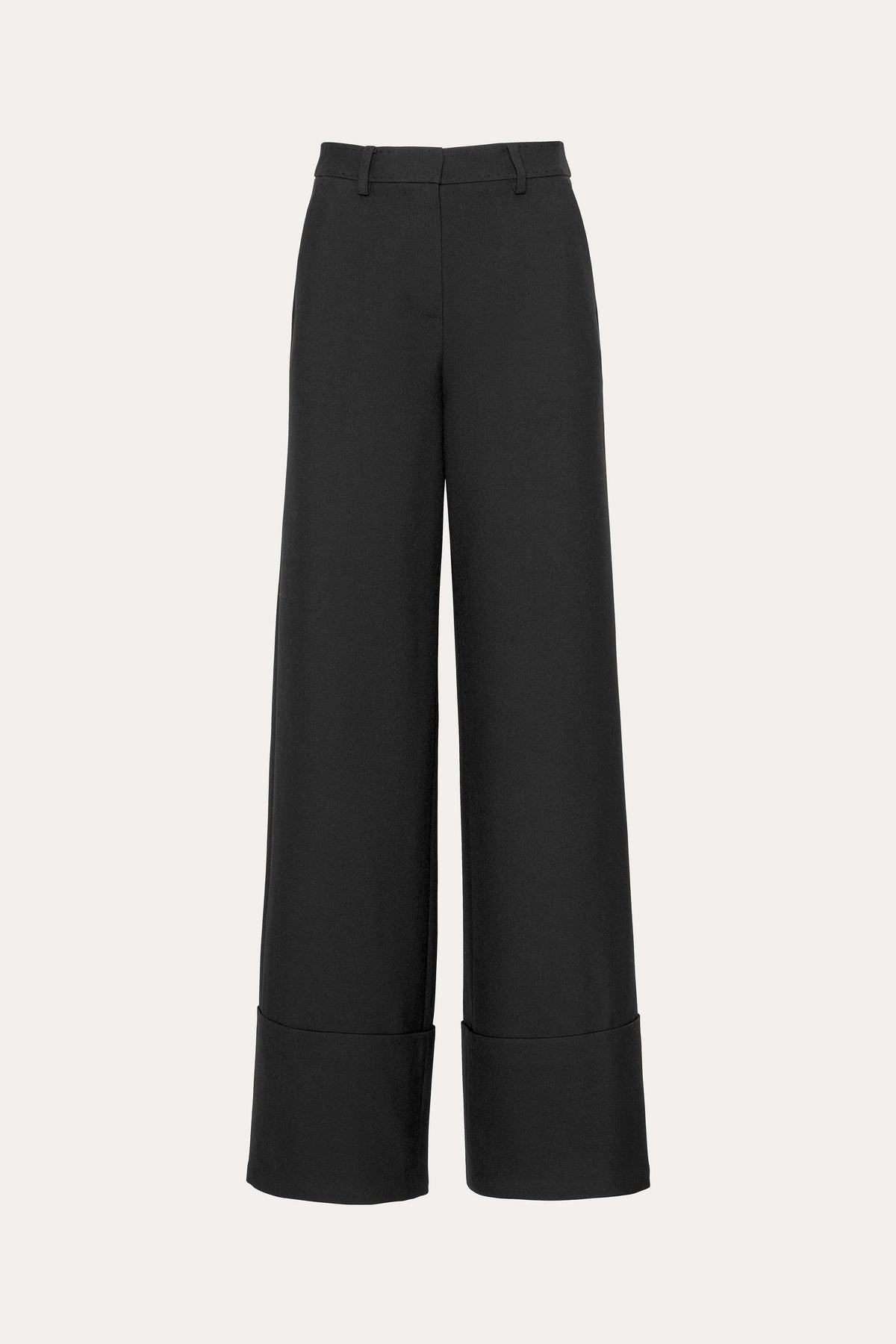 Elie Tahari Twill Cuffed Pant