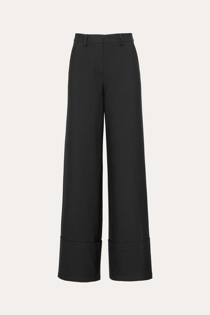 Elie Tahari Twill Cuffed Pant