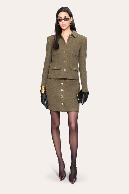 Elie Tahari Ella Tweed Jacket
