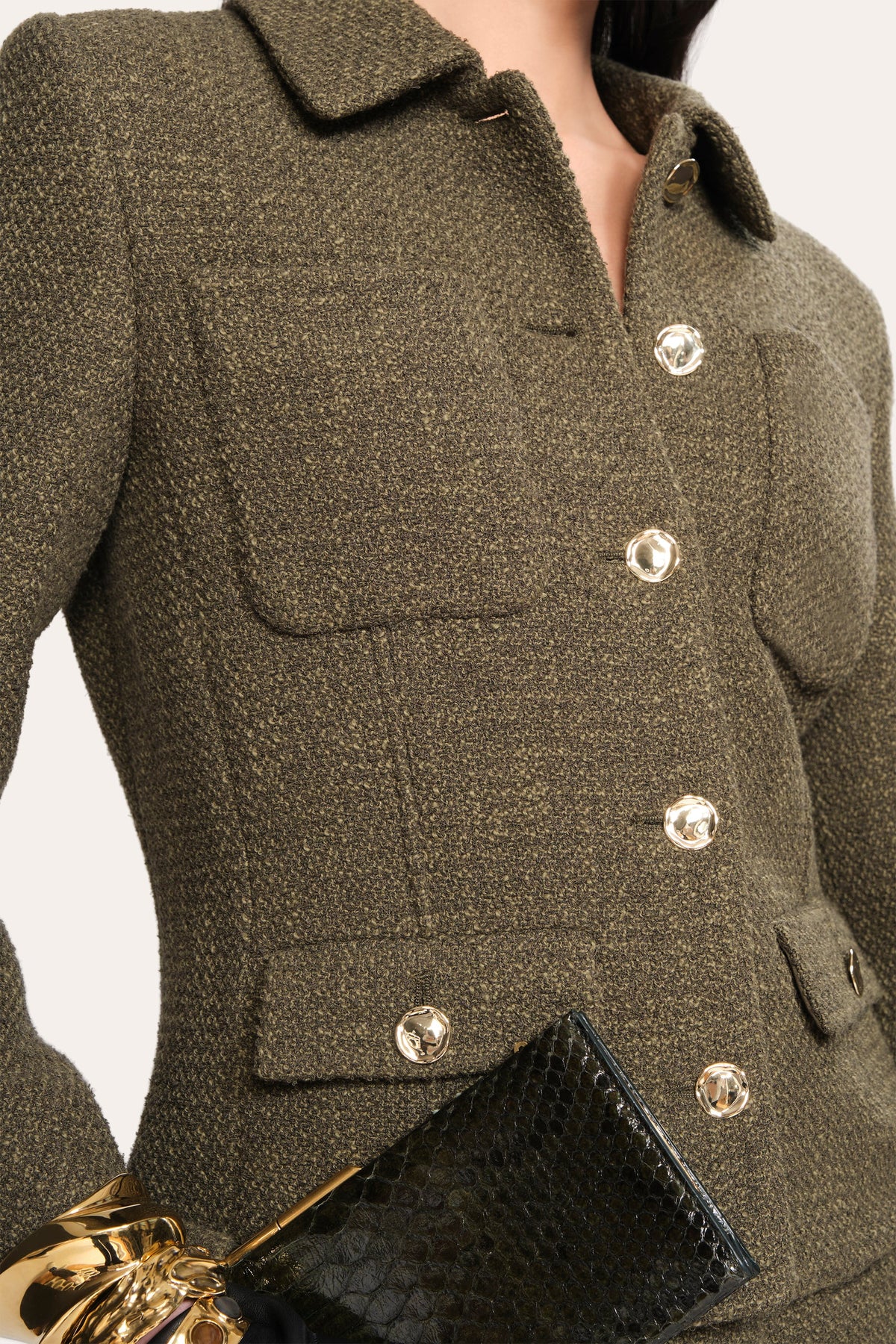 Elie Tahari Ella Tweed Jacket