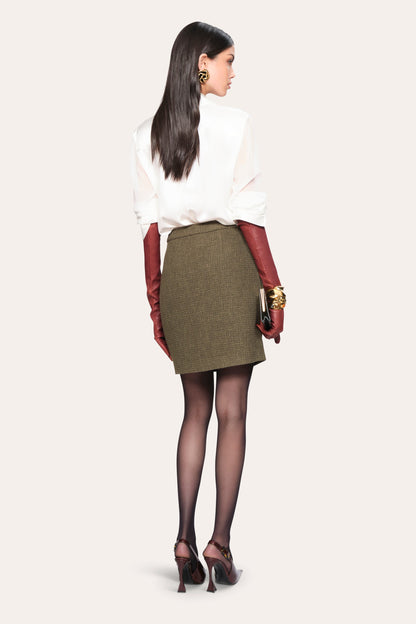 Elie Tahari Ella Tweed Skirt